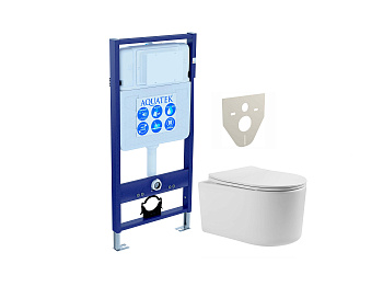 Сет унитаз + инсталляция Aquatek SET AQUATEK МИЯ